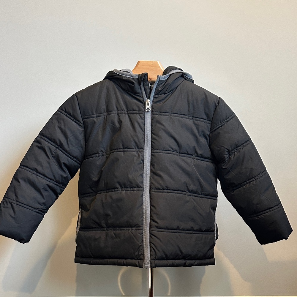 Healthtex Black Puffer Jacket for Kids